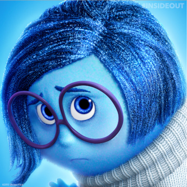 A picture of Sadness. Downloaded from Inside Out